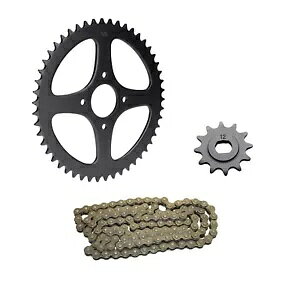 `F[Zbg ubN 12 sjI 50 XvPbg `F[ Hercules Prima 2 3 4 5 M 4 5-p Chain Set Black 12 Pinions 50 Sprocket Chain for Hercules Prima 2 3 4 5 M 4 5-