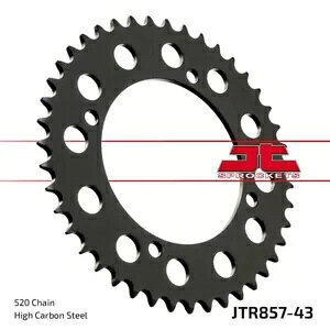 XvPbg 43 520^Cv JTR857 }n TT XT 550 600 / XTZ / XV 125 250-p Sprocket 43 teeth 520 type JTR857 for Yamaha TT XT 550 600 / XTZ / XV 125 250-