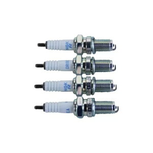 アプリリア ホンダ カワサキ KTM スズキ ヤマハ用 NGK スパーク プラグ DR8EA 7162 4本 - 4x NGK spark plugs DR8EA 7162 for Aprilia Honda Kawasaki KTM Suzuki Yamaha-