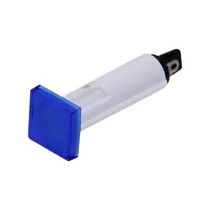 Rg[v RbNsbgv Rg[Cg\ p^FLED - Control lamp cockpit lamp control light display square blue LED -