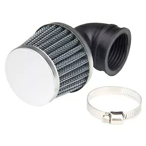 X|[cGAtB^[ 35 ~[g 90 xA[NXN[^[tLbNp Sports air filter 35 mm 90 degree arc for scooter moped mokick-