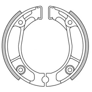 NewFren �^�C�v GF.1178 110x25mm �u���[�L�W���[ Honda C CB CG CLR CR MB MBX- NewFren Type GF.1178 110x25mm Brake Jaws for Honda C CB CG CLR CR MB MBX- �y���s�A���i�z