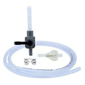 K\^bvڑZbg M12×1o tB^[z[X Xe[v toCN Gasoline tap connection set M12 x 1 outlet left filter hose staples moped mofa-