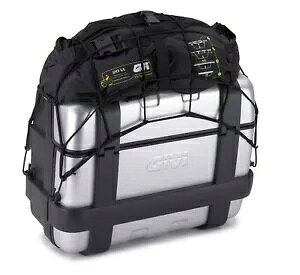 GIVI ���Q�b�W�l�b�g�p�z���_�[ -�g���b�J�[ TRK33N-TRK46N �u���b�N- GIVI Holder for Luggage Net - Trekker TRK33N - TRK46N Black- �y���s�A���i�z