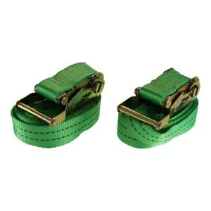 2�Z�b�g�I���b�V���x���g �e���V�����x���g ���`�F�b�g�t 6m 38mm 2t 2000kg 2000daN �����s�[�X- SET OF 2 PIECES! Lash belt tensioning belt with ratchet 6m 38mm 2t 2000kg 2000 daN one-piece- �y���s�A���i�z