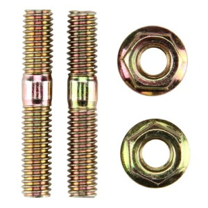 sZbgtibg - M6 x M6 32 mm XN[^[ Nbh oCN GL][Xgp - Pin set incl. nuts - M6 x M6 32 mm for scooter quad motorcycle exhaust-
