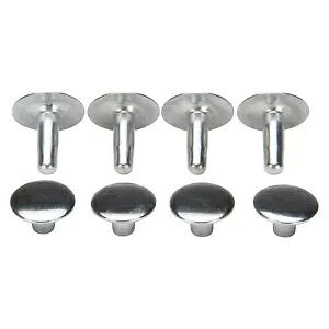 4 ���x�b�g�X�^�b�h�t�F���_�[����ی�X�v���b�V���ی� Simson S50 S51 SR50- 4 rivets studs fender dirt protection splash protection for Simson S50 S51 SR50- �y���s�A���i�z
