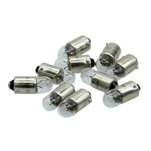 10x Mv 6V 2W Ba9s de[Cg mofa ybgBe[WJ[p 10x incandescent lamp 6V 2W Ba9s bulb taillight for mofa moped vintage car-