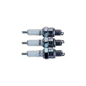 Xp[NvO NGK C7HSA Gf[ NX _[goCN 50cc 90cc 110cc 125cc XN[^[A3 s[X- Spark plug NGK C7HSA Enduro Cross Dirtbike 50cc 90cc 110cc 125cc scooter, 3-Piece-