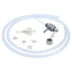 Vespa KX֌Zbg M12x1 tB^[ z[X Nbv TCh˂- Vespa Gas Faucet Set M12x1 Filter Hose Clips Side Screwed In-