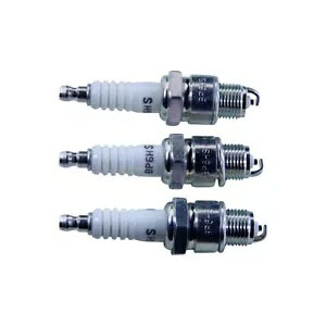 NGK Xp[NvO BP6HS XYL RV50 50ccm 3{ NGK spark plug BP6HS Suzuki RV50 50ccm year old, 3 pieces-