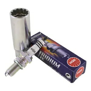 Xp[NvO NGK DPR8EIX-9 CWE Xp[NvO` vOibgt }Olbg Spark plug NGK DPR8EIX-9 IRIDIUM with spark plug wrench plug nut magnetic-