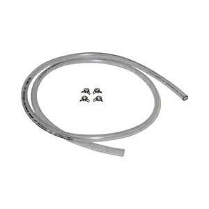4x 6mm ホースクリップクリップ + 1m ガソリンホース原付 mofa スクーター用 NEW- 4x 6mm hose clip clip + 1m gasoline hose for moped mofa scooter NEW-