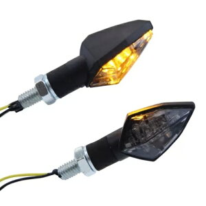 LED �~�j�C���W�P�[�^�[ RACE �u���b�N�AE �i���o�[�t���X���[�N�O���[ KTM 525 EXC- LED mini indicator RACE black, tinted smoke grey with E number for KTM 525 EXC- �y���s�A���i�z