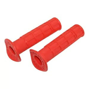 Obv nho[ Obv 2 s[X bh t Mokick I[goC XN[^[p Vi- Grips Handlebar Grips 2 Piece Red for Moped Mokick Motorcycle Scooter New-