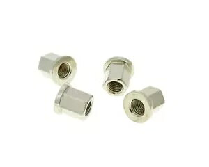 �i�b�g�Z�b�g M7 �V�����_�[�w�b�h �i���N 4�� ���}�n �G�A���b�N�X 50�N 1999-2003-�p Nut set M7 cylinder head Naraku 4 pieces for Yamaha Aerox 50 years 1999-2003- �y���s�A���i�z