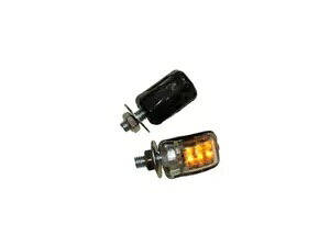 LED ~j CWP[^[ Zbg Benni ubN NA E eXgς M6 I[goCp Simson NEW- LED Mini Indicator Set Benni Black Clear E-Tested M6 for Motorcycle Simson NEW-