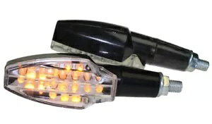 LED~jCWP[^[Zbg Soto ubNNA E-No. M8 12V 21W XN[^[I[goCNbhp LED Mini Indicator Set Soto Black Clear E-No. M8 for 12V 21W Scooter Motorcycle Quad-