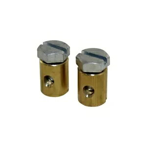 2x lWjbvNvjbv 7 × 9 ~[g{[fP[uP[uu[LP[u]ԐV- 2x screw nipple clamp nipple 7x9mm for Bowden cable cable brake cable bicycle NEW-