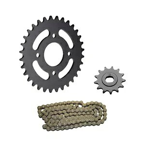 `F[Zbg 13/32 sjIXvPbg`F[ Hercules Prima 2 3 4 5 M 4 5-p Chain Set 13/32 Teeth Pinion Sprocket Chain for Hercules Prima 2 3 4 5 M 4 5-