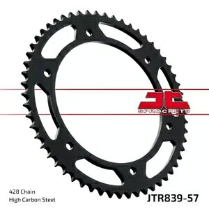���}�n DT125 RH RE X RN RE/WR 125 R X-�p �X�v���P�b�g 57Z 428 �^�C�v JTR839 Sprocket 57Z 428 type JTR839 for Yamaha DT 125 RH RE X RN RE / WR 125 R X-