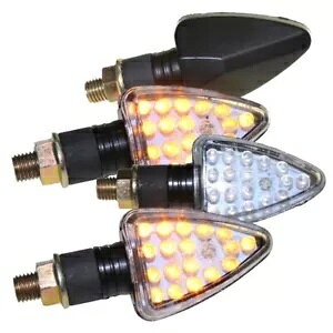 4x ~j J[ LED A[ ubN E eXgς M10 12V }n DT 125 R 3RM8 4BL- 4x Mini Linker LED Arrow Black E-Tested M10 12V for Yamaha DT 125 R 3RM8 4BL-
