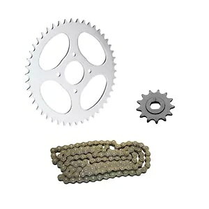 `F[Zbg Vo[ 13 sjI 46 XvPbg `F[ Hercules Prima 2 3 4 5 M 4 5-p Chain Set Silver 13 Pinion 46 Sprocket Chain for Hercules Prima 2 3 4 5 M 4 5-