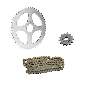`F[Zbg Vo[ 13 sjI 52 XvPbg `F[ Hercules Prima 2 3 4 5 M 4 5-p Chain Set Silver 13 Pinion 52 Sprocket Chain for Hercules Prima 2 3 4 5 M 4 5-