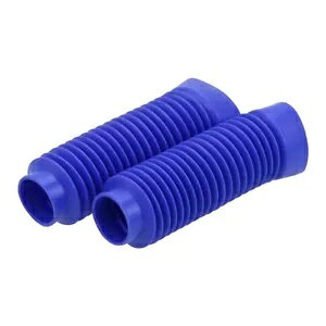 tH[N o[ tH[fBO x[Y Jt tH[N u[ 220 mm XYL TS 50 TS50 tp Fork rubber folding bellows cuff fork blue 220 mm for Suzuki TS 50 TS50 moped-