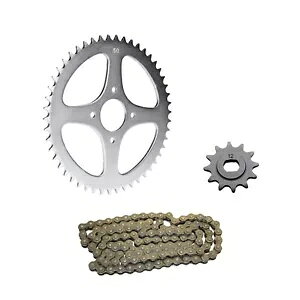 `F[Zbg Vo[ 12 sjI 50 XvPbg `F[ Hercules Prima 2 3 4 5 M 4 5-p Chain Set Silver 12 Pinions 50 Sprocket Chain for Hercules Prima 2 3 4 5 M 4 5-