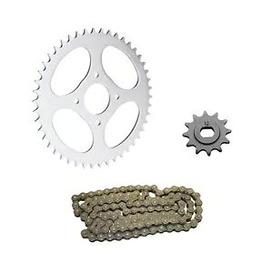 `F[Zbg Vo[ 12 sjI 45 XvPbg `F[ Hercules Prima 2 3 4 5 M 4 5-p Chain Set Silver 12 Pinions 45 Sprocket Chain for Hercules Prima 2 3 4 5 M 4 5-