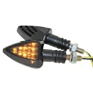 LED ~j CWP[^[ Zbg WFCN ubN eBebh E io[ M8 z_ CBR 125 R p Vi- LED Mini Indicator Set Jake Black Tinted E-Number M8 for Honda CBR 125 R New-