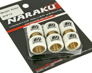 HD �i���N �o���I�}�e�B�b�N �E�F�C�g 18x14�A10.6g/�O�����ARex RS 1000 125ccm �p- HD Naraku Variomatic Weights 18x14, 10.6g/gram for Rex RS 1000 125ccm- �y���s�A���i�z