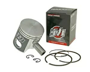 �s�X�g���Z�b�g �ފy 70ccm 1E40QMB/A�G���W���p 12mm �G�N�X�v���[���[���[�XGT50���~�e�b�h�p- Piston Set Naraku 70ccm for 1E40QMB/A Engine 12mm for Explorer Race GT50 Limited- �y���s�A���i�z