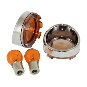 _ŃKlZbg ~[e n[[_rbh\ FXDC 1584 ABS GV4 12-13-p Flashing Glasses Set Mirrored Bullet for Harley Davidson FXDC 1584 ABS GV4 12-13-