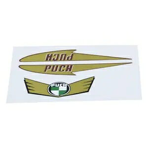 �X�e�b�J�[�Z�b�g�����X�e�b�J�[���S�X�g���C�v Puch VZ VS DS MV MS 50 ���t Mofa- Sticker Set Decor Sticker Logo Stripes for Puch VZ VS DS MV MS 50 Moped Mofa- �y���s�A���i�z