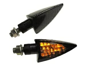 LED ~jCWP[^[Zbg Rob J[{eBebh M10 z_ CB 600 F Hornet 1 PC34 Tow pB LED Mini Indicator Set Rob Carbon Tinted M10 for Honda CB 600 F Hornet 1 PC34 Tow.-