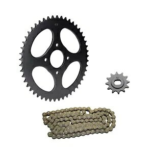 `F[Zbg 12/49 sjIXvPbg`F[ Hercules Prima 2 3 4 5 M 4 5-p Chain Set 12/49 Teeth Pinion Sprocket Chain for Hercules Prima 2 3 4 5 M 4 5-