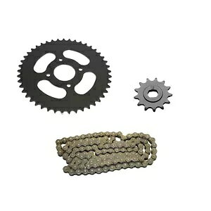`F[Zbg ubN 13 sjI 45 XvPbg `F[ Hercules Prima 2 3 4 5 M 4 5-p Chain Set Black 13 Pinion 45 Sprocket Chain for Hercules Prima 2 3 4 5 M 4 5-