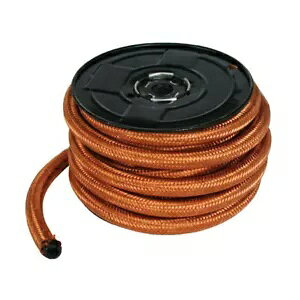 Namz KXCn 5/16 C`An[[_rbh\p- Namz Gas Line Copper Fabric 5/16", for Harley Davidson-