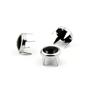 }X^O x`V[g - X^bhA10s[XAN[ - n[[_rbh\pubN- Mustang Bench Seat - Studs, 10-Piece, Chrome - Black for Harley-Davidson-