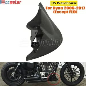 �t�����g�`���X�|�C���[�G�A�_���t�F�A�����O�}�b�h�K�[�h�n�[���[�_�C�i�X�[�p�[�O���C�hFXDC�ɓK�� Front Chin Spoiler Air Dam Fairing Mudguard Fit For Harley Dyna Super Glide FXDC