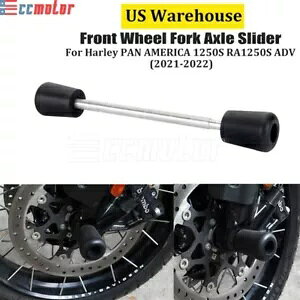 n[[pAJ 1250 RA1250S tgANXzC[tH[NNbVXC_[veN^[ For Harley Pan America 1250 RA1250S Front Axle Wheel Fork Crash Slider Protector