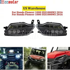 LED �w�b�h���C�g�ϊ� UTV �L�b�g�z���_�p�C�I�j�A 1000 SXS1000M3 SXS1000M5 2016 LED Headlight Conversion UTV Kit For Honda Pioneer 1000 SXS1000M3 SXS1000M5 2016 �y���s�A���i�z