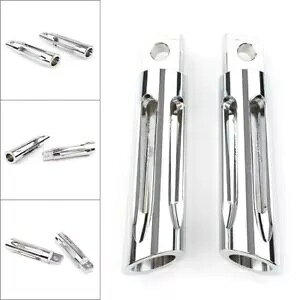 CNC �N���[�� �t�����g �t�b�g�y�O �t�b�g���X�g �n�[���[ �c�[�����O �X�|�[�c�X�^�[ �_�C�i �\�t�e�C���ɓK�� CNC Chrome Front Foot Pegs Footrest Fit Harley Touring Sportster Dyna Softail �y���s�A���i�z
