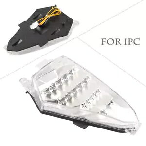 u[L^[VOi LED Xgbve[Cg}n YZF R6 2008 2009 2010-13 NA Brake Turn Signals LED Stop Tail light For Yamaha YZF R6 2008 2009 2010-13 Clear