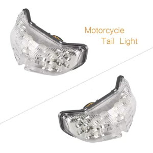 1X NA LED e[Cg^[VOiv}n FZ1 FZ8 2006-2012 1X Clear LED Taillight Integrated Turn Signal Lamp For Yamaha FZ1 FZ8 2006-2012