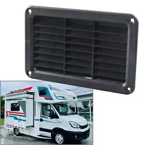 RV oXp`[o[CoO Jo[Cg x[ Rectangular Louvered Air Outlet Grill Cover Ventilation Trim Bezel For RV Bus