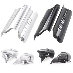 2x tH[N [ bO fBtN^[ V[h Jo[ tBbg c[O [hLO NVbN FLHRC 2x Fork Lower Leg Deflector Shield Cover Fit Touring Road King Classic FLHRC