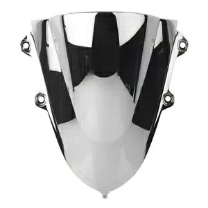 I[goCtgKXtgKX}n YZF R15 V3 2017-2019 B3 XCo[ Motorcycle Front Windshield WindScreen for Yamaha YZF R15 V3 2017-2019 B3 Sliver